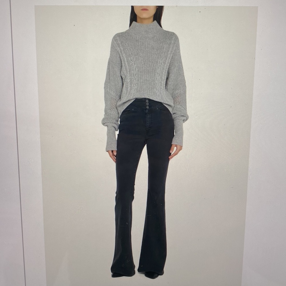 Veronica Beard Beverly High Waisted Skinny Flare Jeans, 28
